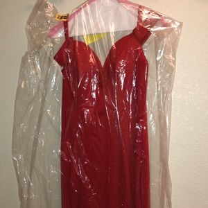 Red prom dress